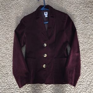 Velvet blazer